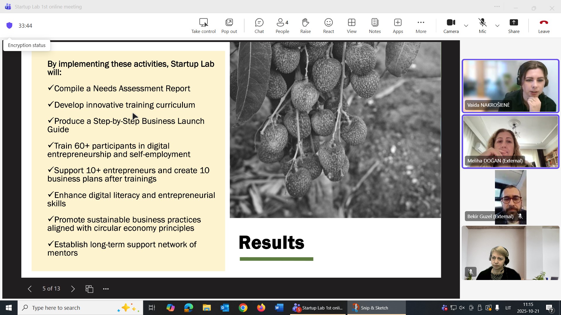 Kick-Off Meeting Group Photo